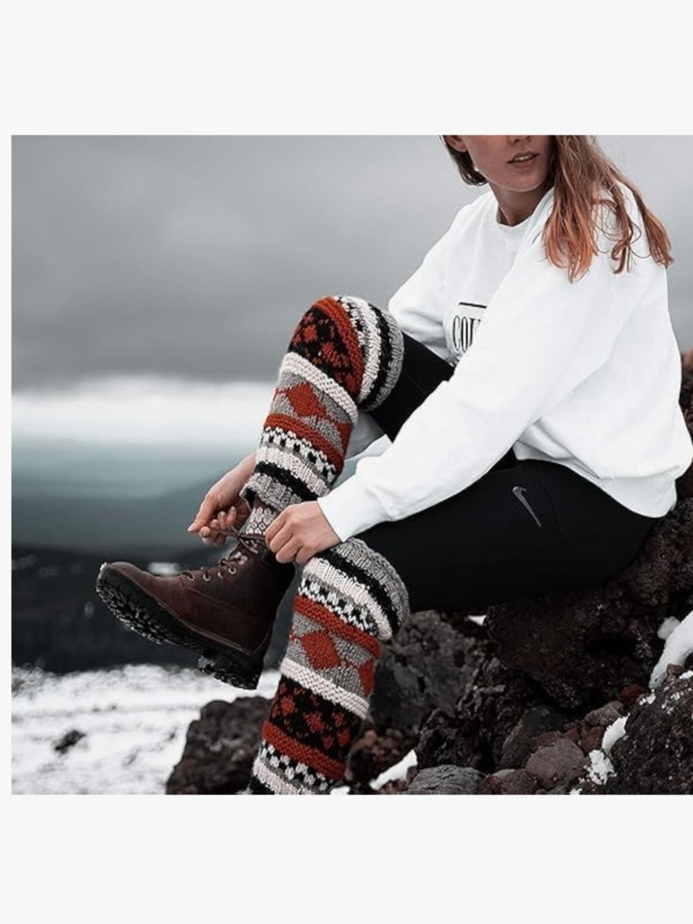 Tibetan Socks 100% Wool